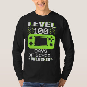 Video Gamer Student 100th Day Teacher 100 Days Of T-Shirt