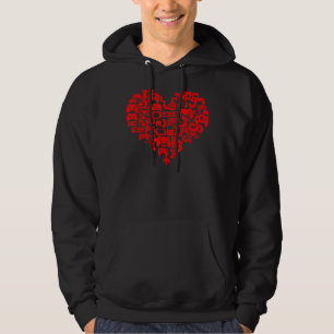 Video Gamer Valentines Day  Heart Controller  Tee