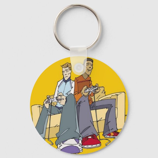 Video Gamers Keychain (Front)
