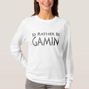 Video Games and Gaming - I'd Rather be Gaming 2 T-Shirt