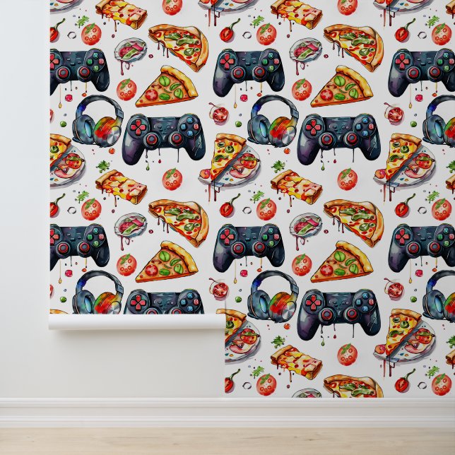Video Games and Pizza  Wallpaper (Application)
