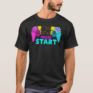 Video Games Controller Gaming Gamer T-Shirt