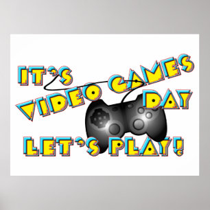 Video Games Day Poster