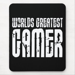 Video Games Gaming & Gamers Worlds Greatest Gamer Mouse Mat