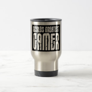 Video Games Gaming & Gamers Worlds Greatest Gamer Travel Mug