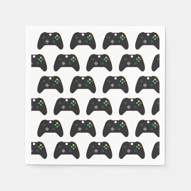 Video Games Gaming  Napkin (Front)