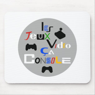 VIDEO GAMES, IT'S CONSOLE! MOUSE MAT