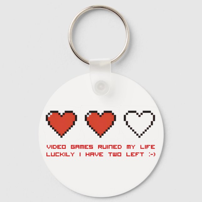 Video Games Key Ring (Front)