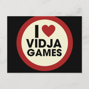 Video Games Postcard