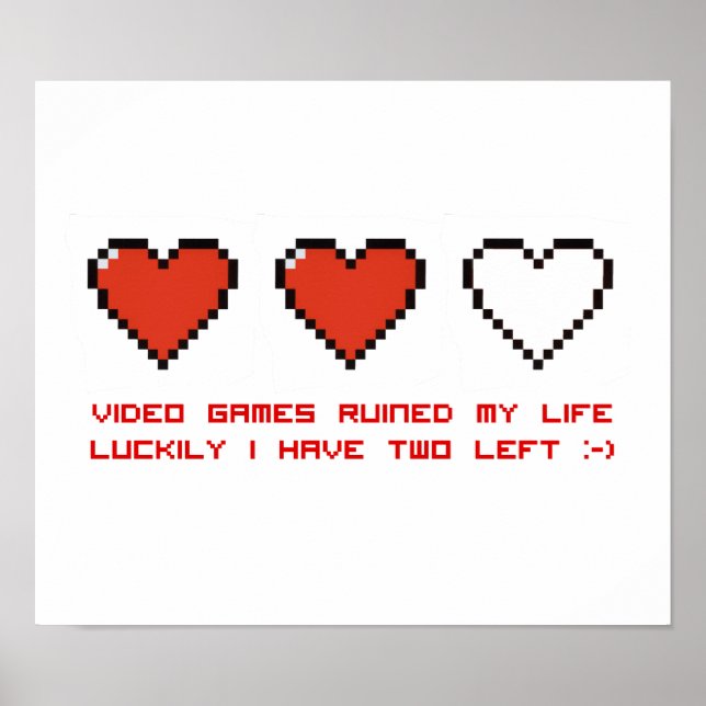 Video Games Poster (Front)