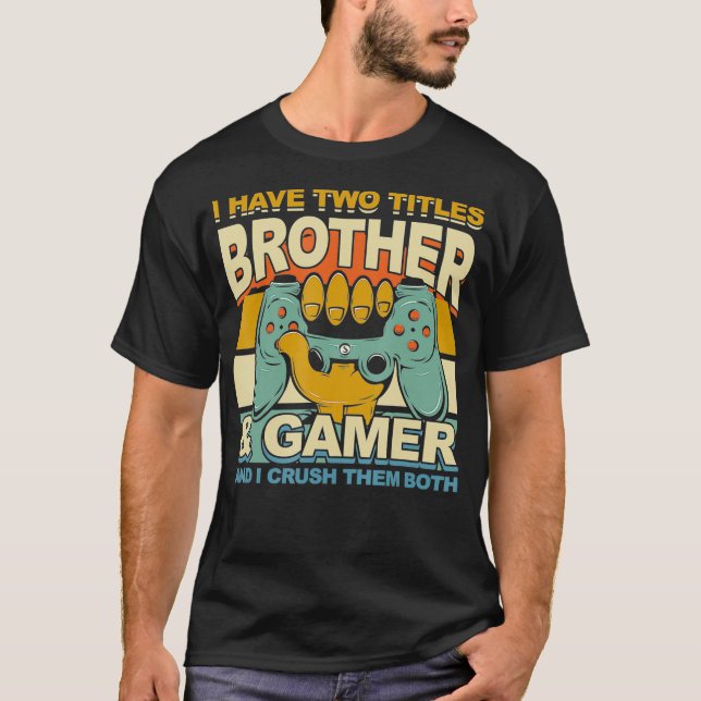 Video Games Professional Gamer Boys Kids Gift Brot T-Shirt (Front)