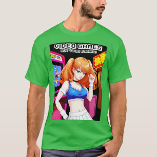 Video games rot your brains 70 T-Shirt