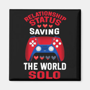 Video Games Valentines Day Gamer Gaming  Magnet