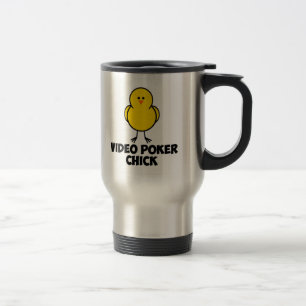 Video Poker Chick Travel Mug