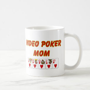 Video Poker ;Video poker Mum Coffee Mug
