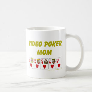 Video poker : video poker mum heart coffee mug
