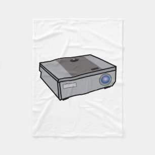 Video projector fleece blanket
