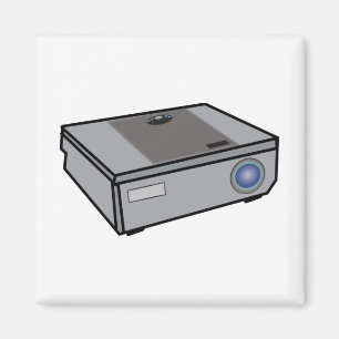Video projector magnet