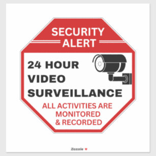 Video Surveillance Signs,Business CCTV Security 