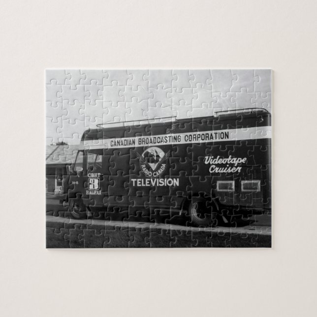 Video Tape Mobile Unit Jigsaw Puzzle (Horizontal)