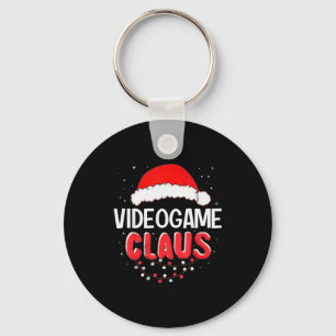 Videogame Santa Claus Christmas Matching Costume Key Ring