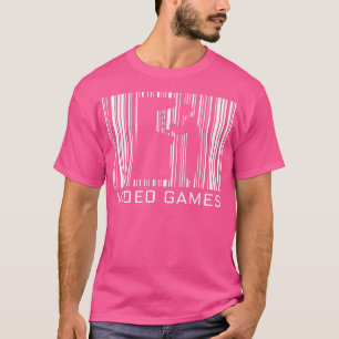 VideoGames Shadow in a Barcode T-Shirt
