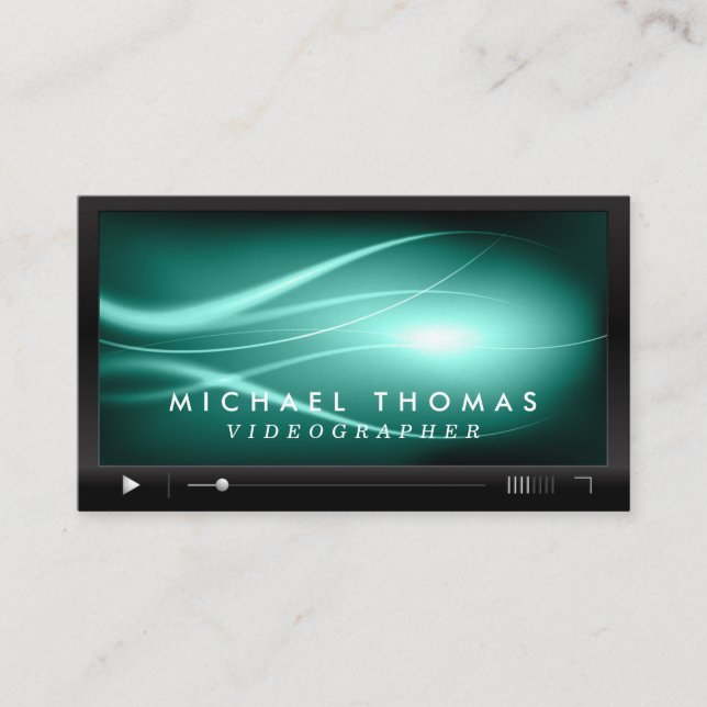 Videographer Business Cards (Front)