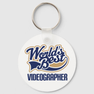 Videographer Gift Key Ring