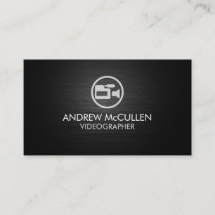 Videographer Visual Media Arts Business Card