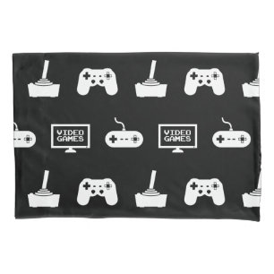 Videos Games Themed Gaming Design Video Game Gamer Pillowcase