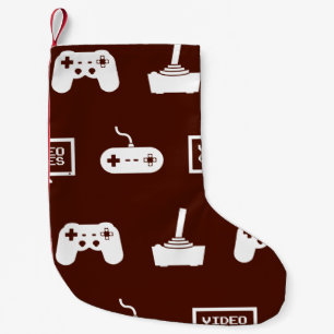Videos Games Themed Gaming Design Video Game Gamer Small Christmas Stocking