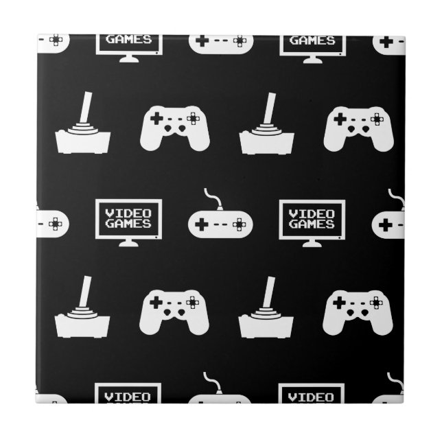 Videos Games Themed Gaming Design Video Game Gamer Tile (Front)