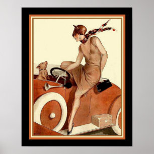 Vie Parisienne Art Deco Print 16 x 20
