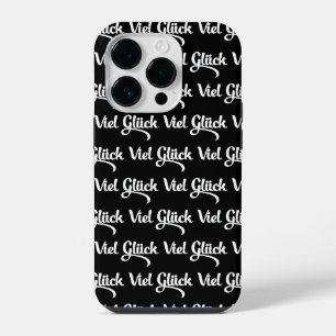 Viel Glück Good Luck German Language iPhone 14 Pro Case