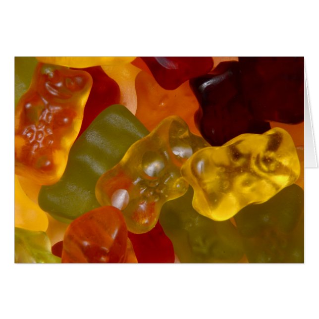 Viele bunte Gummibärchen (Front Horizontal)