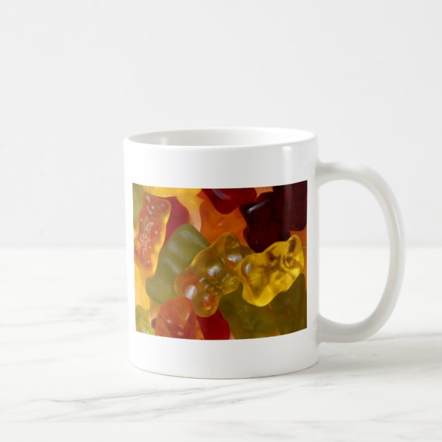 Viele bunte Gummibärchen Coffee Mug (Right)