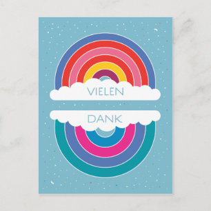 Vielen Dank Postcard