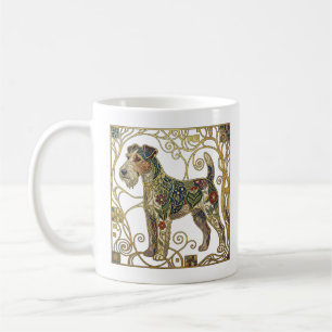 Vienese Secession Fox Terrier Coffee Mug
