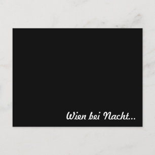 "Vienna at night" Fun Postcard