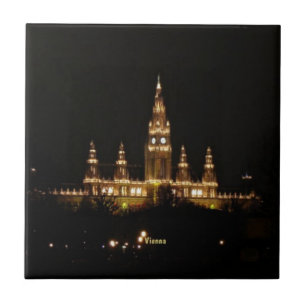 Vienna at Night Tile