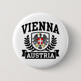 Vienna Austria 6 Cm Round Badge