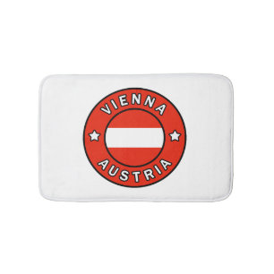 Vienna Austria Bath Mat
