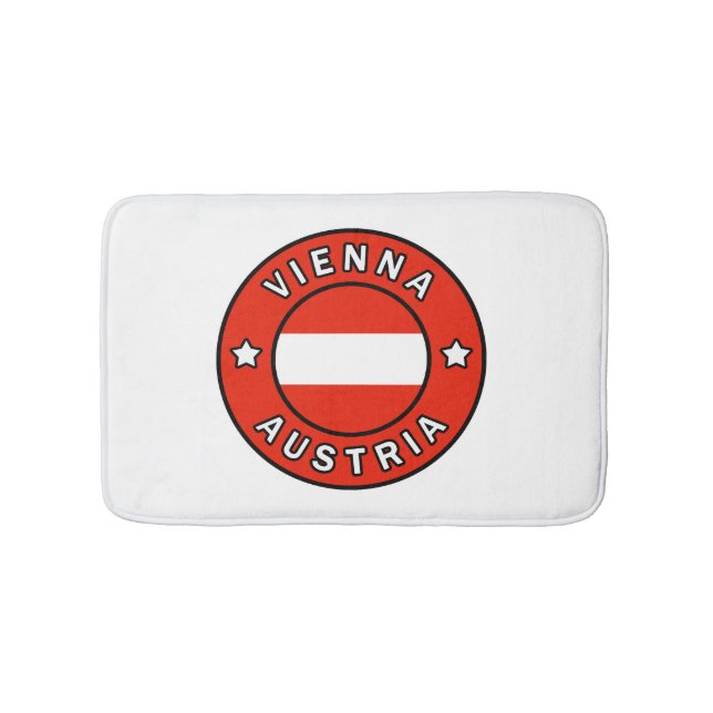 Vienna Austria Bath Mat (Front)