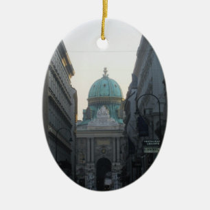 Vienna, Austria Ceramic Tree Decoration