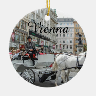 Vienna Austria Ceramic Tree Decoration