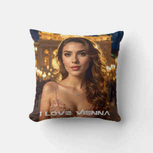 VIENNA - Austria - I LOVE VIENNA Cushion