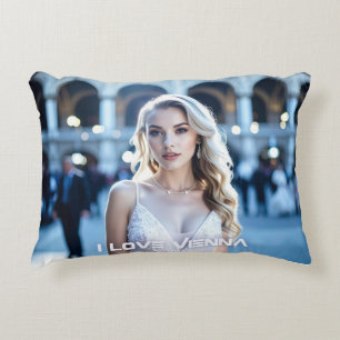 VIENNA - AUSTRIA - I LOVE VIENNA DECORATIVE CUSHION