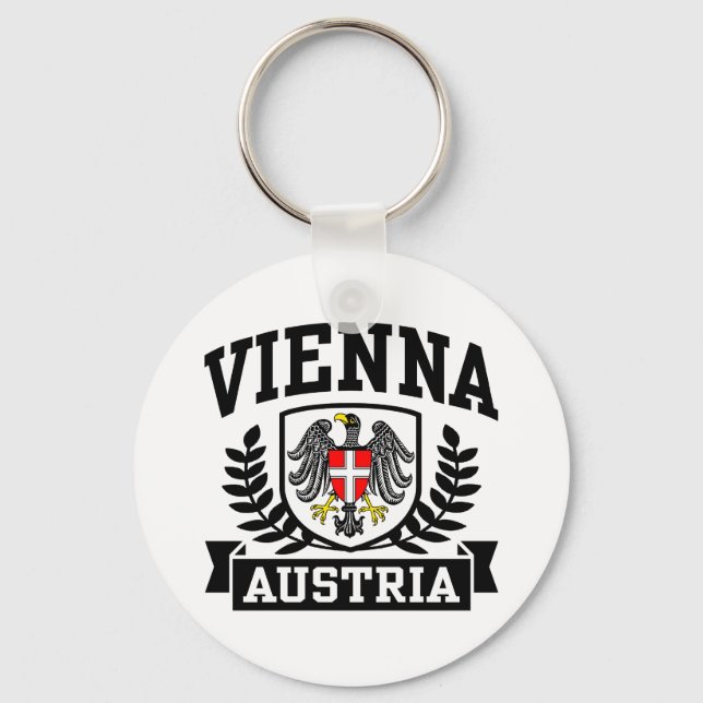 Vienna Austria Key Ring (Front)