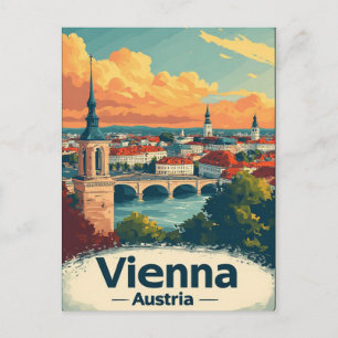 Vienna Austria Memory Gift For Someone Special Postcard