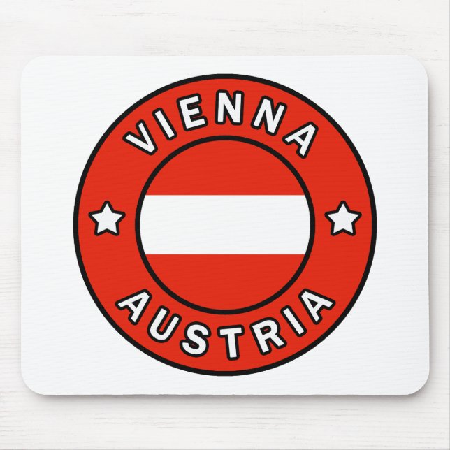 Vienna Austria Mouse Mat (Front)
